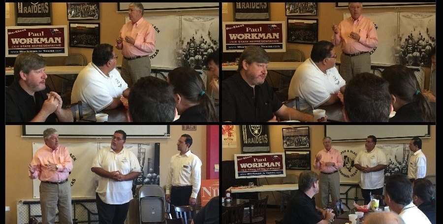 At the Austin Tech Republicans with Rep. Paul Workman, September 2016